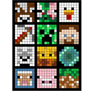 Minecraft Quilt (link to layout and instructions pdf)